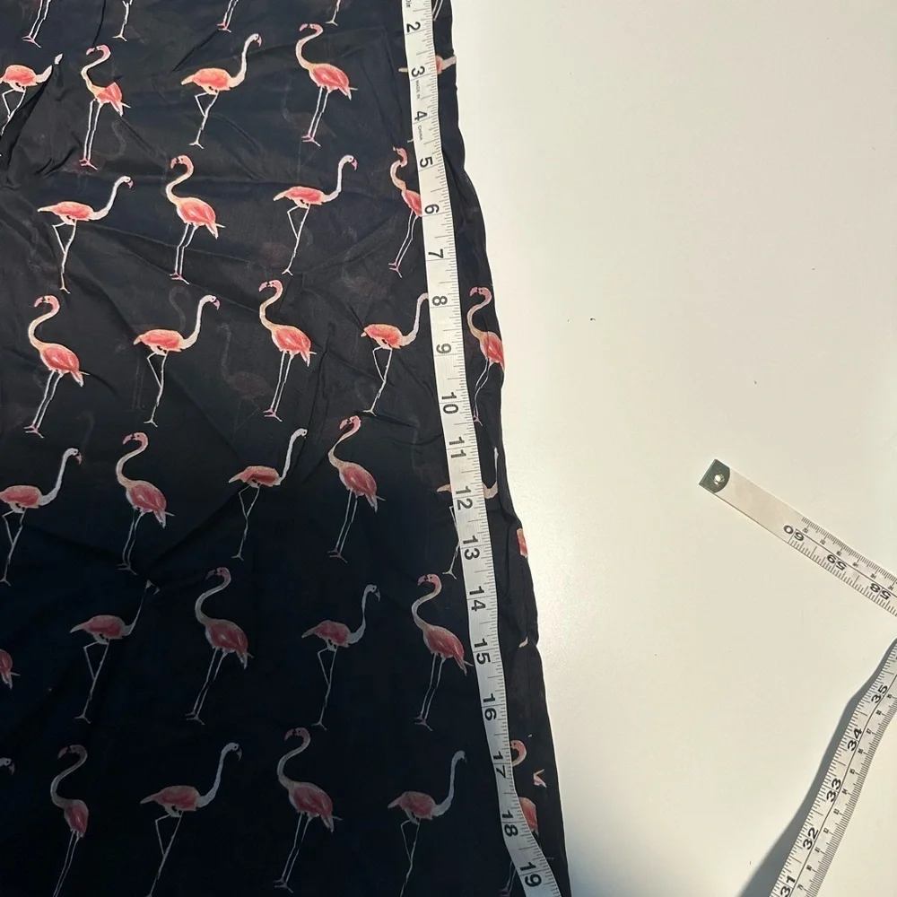 Kate Spade Playa Flamingo Swimsuit Cover Up XS/S - Picture 6 of 7